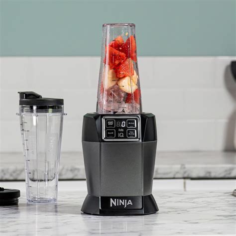 The Ninja Blast Portable Blender brings high-speed Ninja blending power on the go with a cordless, hand-held design. The 18-oz. vessel is perfect for smoothies, protein shakes, and frozen drinks. Blast through frozen ingredients with Ninja’s BlastBlade Assembly. Ninja Blast is rechargeable via USB-C. 